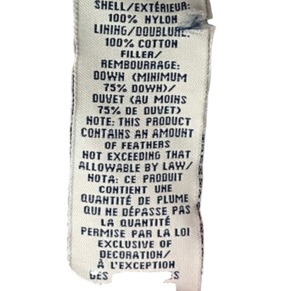 Retro Y2K Old Navy Down Colorblock Puffer Vest, Neck 21-1/2 - Picture 15 of 16